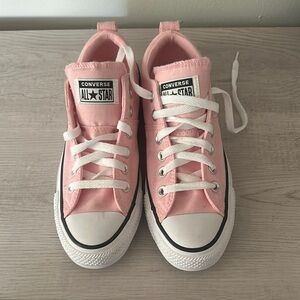 Converse Pink Low-Top Sneakers
